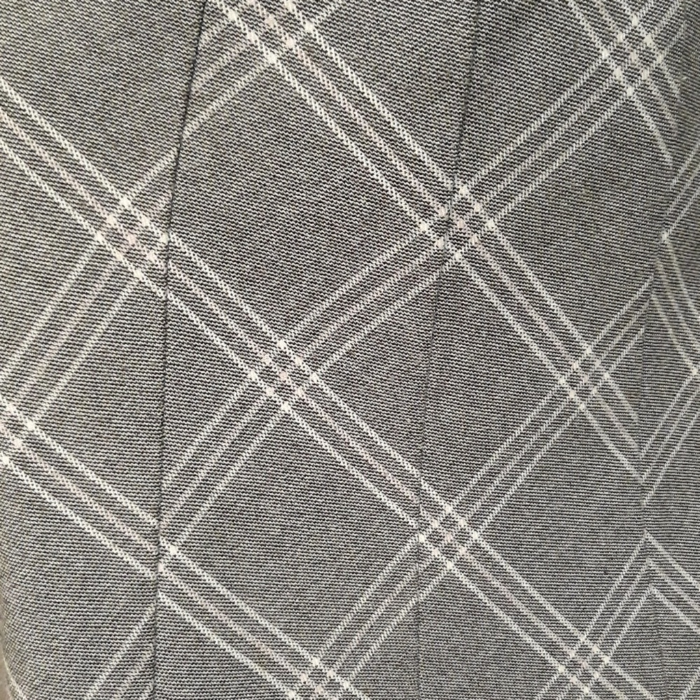 Nine & Co Tan Plaid Verical Panel Skirt - Picture 2 of 4